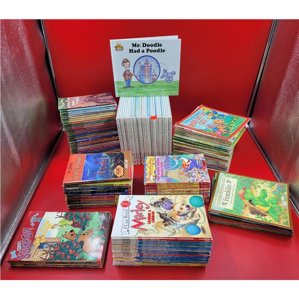 Large Lot Of Books From Series (Scooby-Doo, Franklin, Geronimo Stilton)