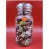 Image 1 : VTG Jar Full Of Buttons
