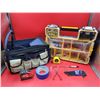 Image 1 : Lot Of Assorted Tools Including Measuring Tapes, Dewalt Tool Case & Hex Keys