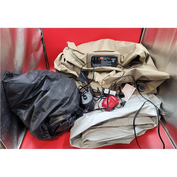3 Air Mattresses & 2 Electric Air Pumps