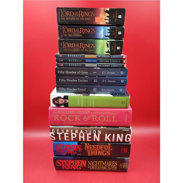 Lot Of Books (Lord Of The Rings, Everest, Stephen King)