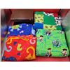Image 1 : 2 Homemade Blankets, Duvey Covers & Stool
