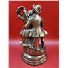 Image 2 : VTG Dancing Couple Metal Sculpture