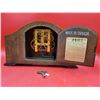 Image 2 : VTG Wooden Bertmar Mantle Clock Made In Canada w/ Key