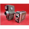 Image 1 : VTG Kodak Brownie 8mm Movie Camera & VTG Konica Zoom 8mm Movie Camera