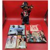 Image 1 : Life Goes To The Movies, TV Guide Magazines, East Side Stories Book & Talking Rapper Plush