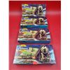 Image 1 : VTG Lot Of 4 Atheann Miniature Train Kits