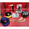 Image 1 : Sports Books, Poker Set, Miniature Hockey Sticks & Hats