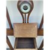 Image 2 : VTG Wooden Hall Stand w/ Barometer