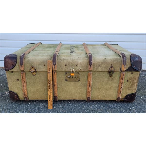 Antique Steamer Trunk