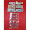 Image 1 : Lot Of Foreign Bills & Specialty Canadian Quarters