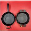 Image 1 : Lagostina Cast Iron Pan & Pampered Chef Cast Iron Skillet