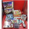 Image 1 : Puzzle & Game Lot w/ Disney Family Feud, Headbanz, Nintendo DS, Unicorn Puzzle, & More