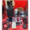 Image 1 : Electronics Lot w/ Assorted Tablets, Fitbit, Yamaha Subwoofer Unit, & More