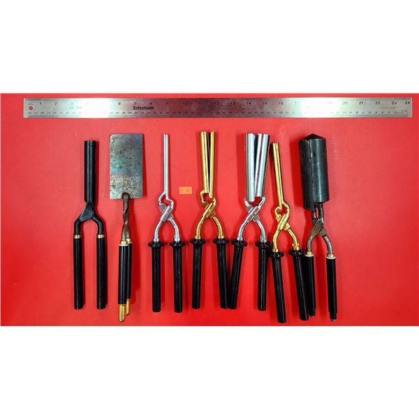 VTG Hair Styling Tools w/ Curling Irons & Flat Iron