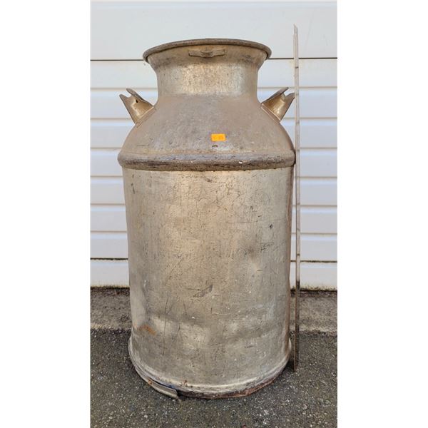 VTG Metal Milk Can