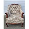 Image 1 : French Provincial Floral Upholstered Armchair