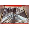 Image 1 : VTG Hand Painted City Artwork
