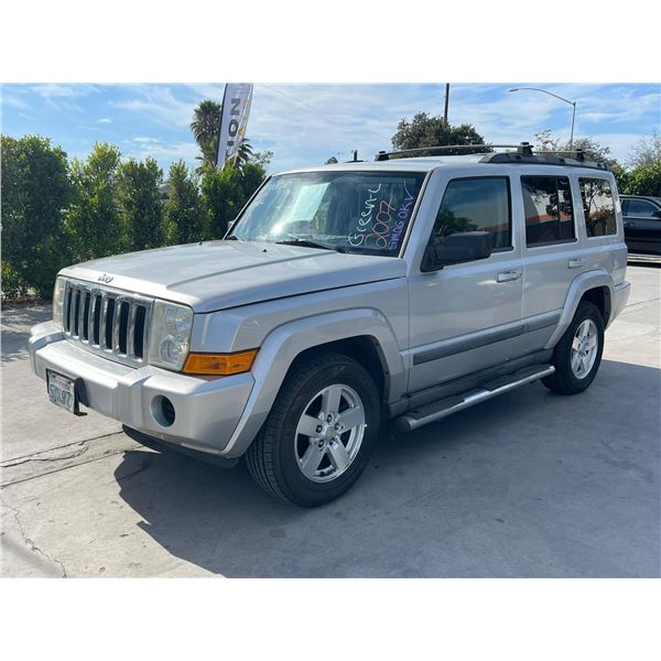 JEEP COMMANDER 2007 SALV-T-DON SMOG