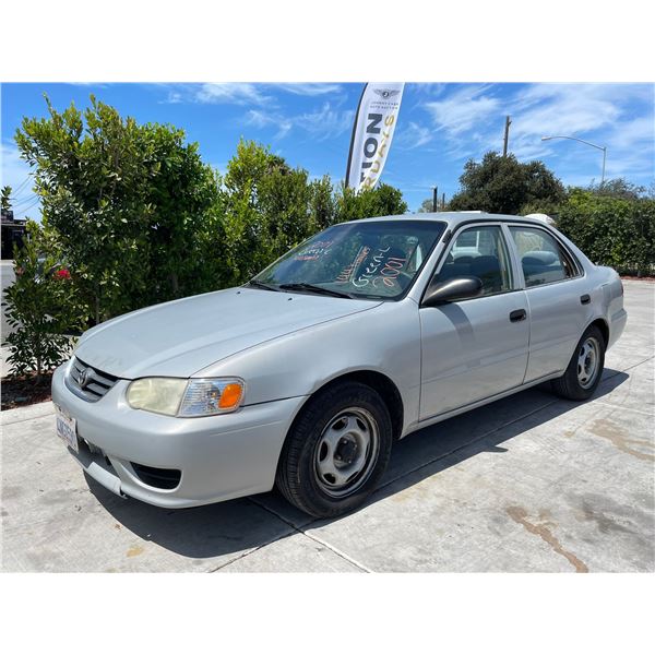 TOYT COROLLA 2001 T-REPO 2 DAYS