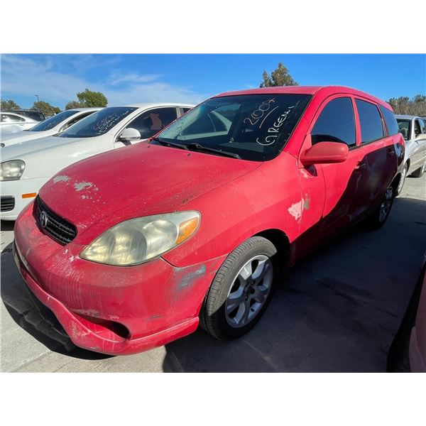 TOYT MATRIX 2007 APP-DUP-SALV-EXPORT ONLY