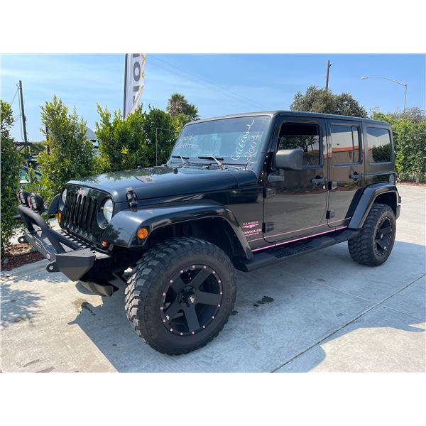 JEEP WRANGLER 2007 WAIT/TITLE
