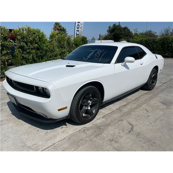 DODG CHALLENGER 2012 T-2 DAYS