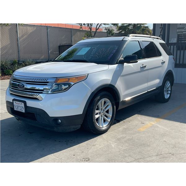 FORD  EXPLORER 2013 T-REPO-SMOG-2 DAYS