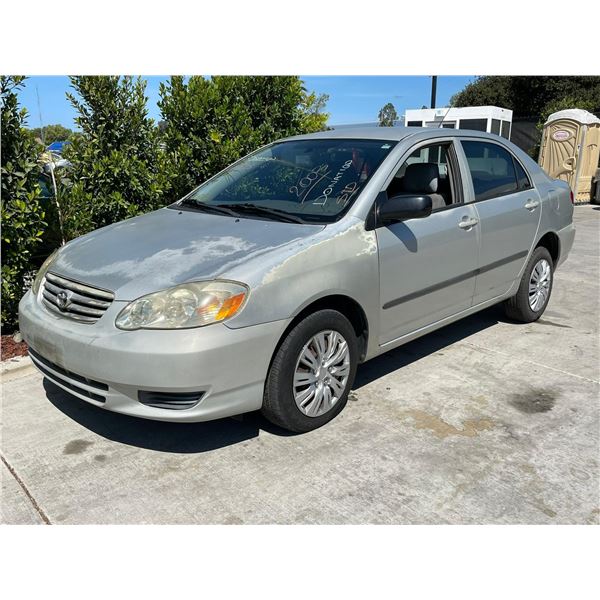 TOYT COROLLA 2003 T-DONATION