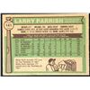 Image 2 : 1976 O-PEE-CHEE LARRY PARRISH ROOKIE CARD