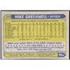 Image 2 : 1987 TOPPS MIKE GREENWELL ROOKIE CARD