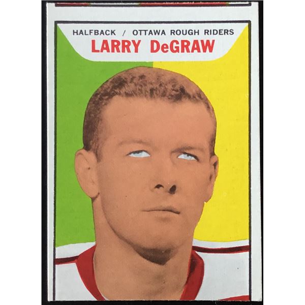 1965 O-PEE-CHEE CFL LARRY DeGRAW