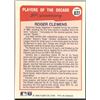 Image 2 : 1990 FLEER ROGER CLEMENS