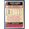 Image 2 : 1977 TOPPS CLIFF HARRIS (HOF)