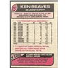 Image 2 : 1977 TOPPS KEN REAVES