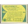 Image 2 : 1989 TOPPS JIM EVERETT