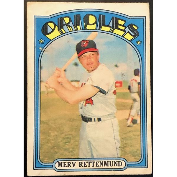 1972 O-PEE-CHEE MERV RETTENMUND