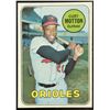 Image 1 : 1969 TOPPS CURT MOTTON ROOKIE CARD