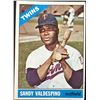 Image 1 : 1966 TOPPS SANDY VALDESPINO ROOKIE CARD