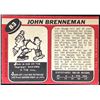 Image 2 : 1968-69 O-PEE-CHEE JOHN BRENNEMAN