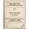 Image 2 : 1981-82 O-PEE-CHEE PETE PEETERS - SIGNED
