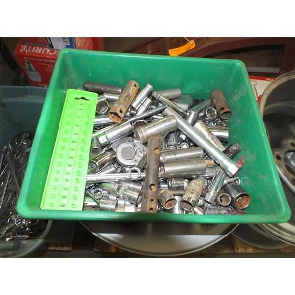 Bin Of Assorted Sockets