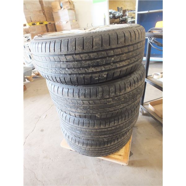 4 Bridgestone Tires w/ Mercedes Rims