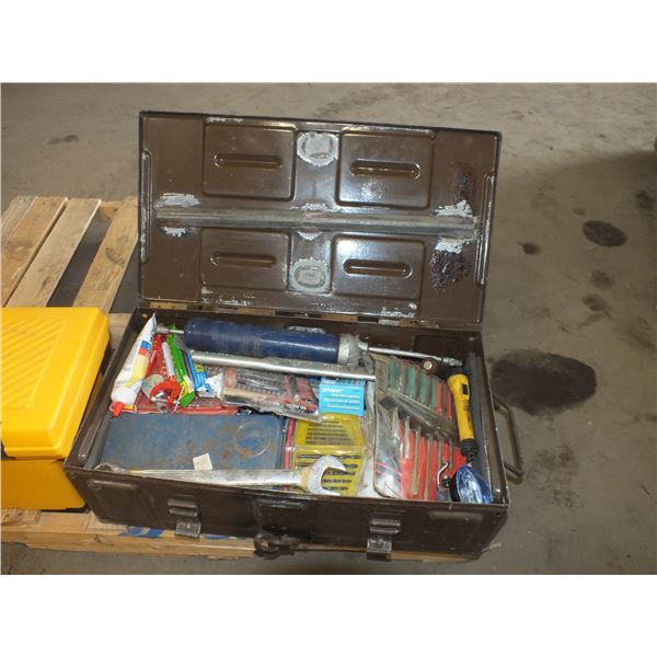 Metal Box w/ Tools