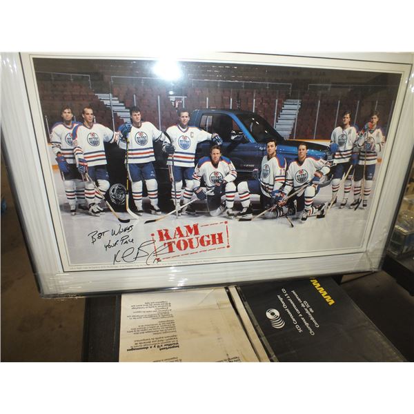 Edmonton Oilers Ram Tough Picture