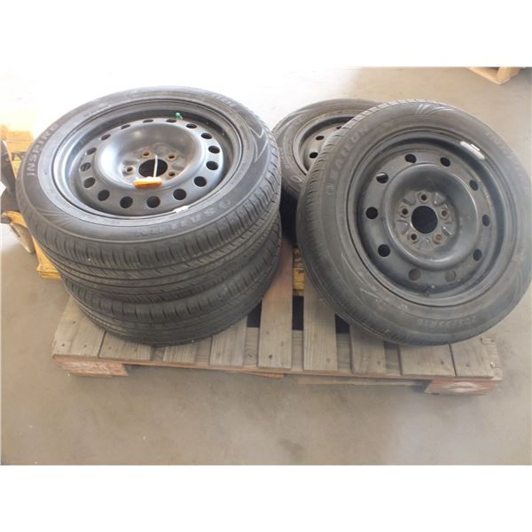 4 Sailun Tires w/ Rims
