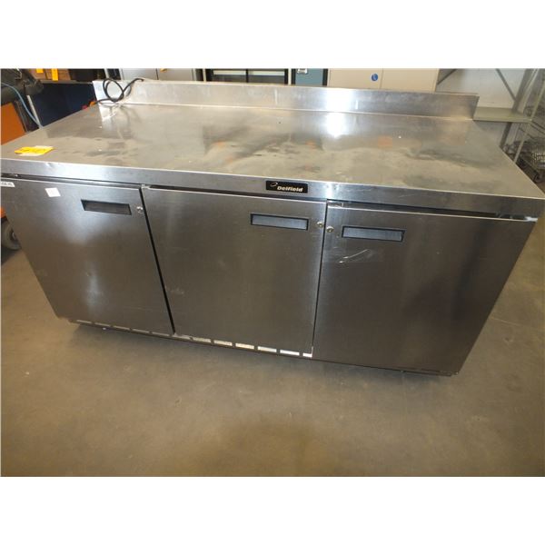 Delfield 3 Door Prep Cooler