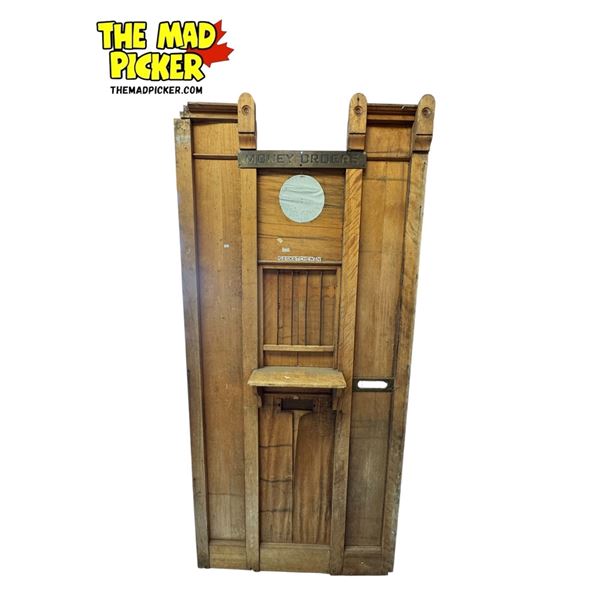 Antique Hand Made Saskatchewan Postal Service Wall