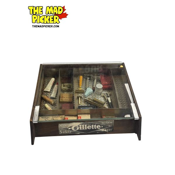 Vintage Gillette Store Display Organiser
