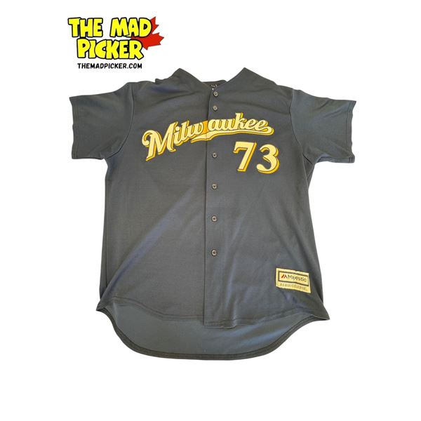 Majestic Milwaukee #73 Benoit Jersey Size XL
